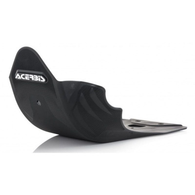 Protetor plástico preto para mota com marca ACERBIS
