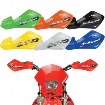 Mãos protetoras para moto Polisport em várias cores