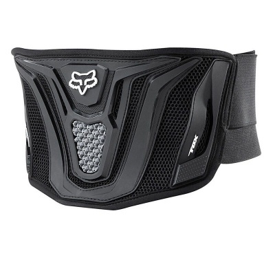 Cinto de proteção preto com logótipo Fox e textura em relevo