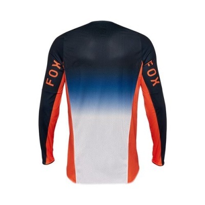 Camisola desportiva técnica multicolor, vista traseira