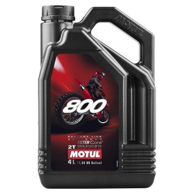 Recipiente de óleo sintético para motos 2T MOTUL 800