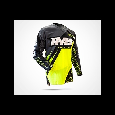 Camisola motocross IMS racing preta e amarela