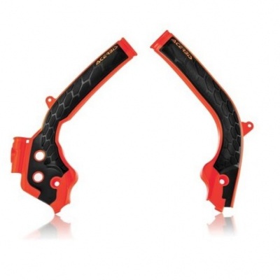 Peças de plástico pretas e vermelhas para motocicleta com texto AMERICA