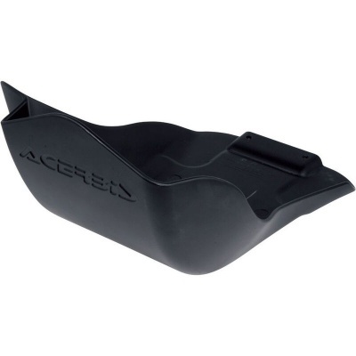 Protetor de carter preto em plástico com gravado ACERBIS