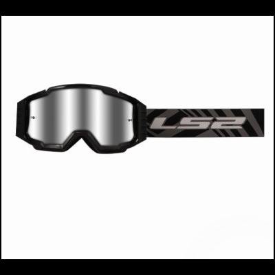 Óculos de proteção com lente espelhada e banda elástica LS2