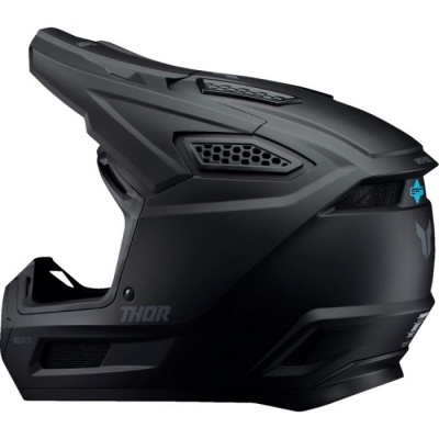 Capacete integral motocross preto fosco THOR