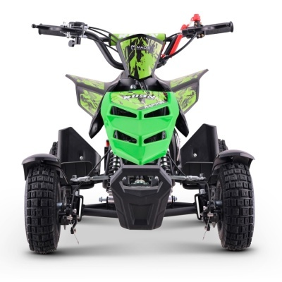 Quad elétrico verde e preto Madix Roam Raptor