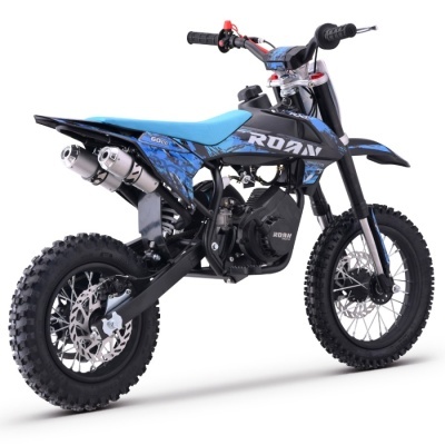 Motocross infantil ROAN azul e preto com motor 60cc