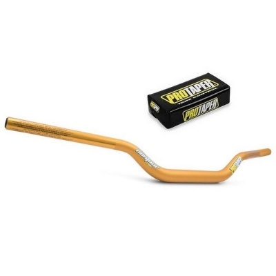 Guiador de bicicleta laranja com caixa PRO TAPER