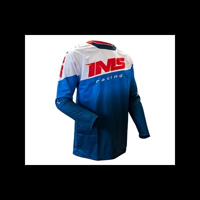 Camisola motocross IMS racing azul branco vermelho
