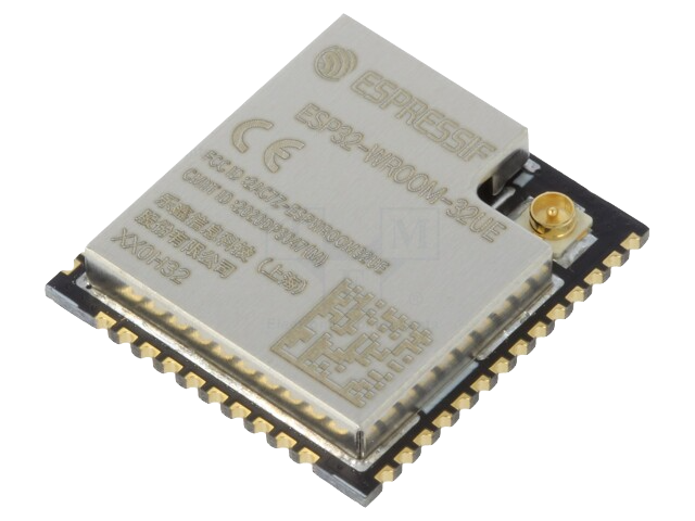 Módulo ESP32 IoT ESP32-WROOM-32UE-N4 Módulo eletrônico ESPRESSIF ESP32-WROOM-32E com conector dourado