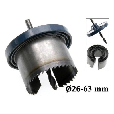 Broca de serra circular de metal, indicações Ø26-63 mm