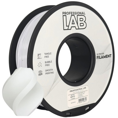 Rolo de filamentode impressora 3D branco HS-PLA Professional Lab