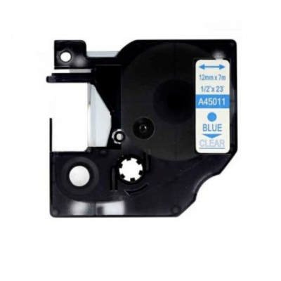 Rolo de fita preta para impressora de etiquetas com etiqueta informativa