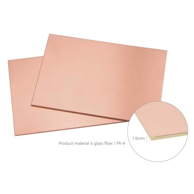 Painéis planos cor de rosa de fibra de vidro com 1,6 mm de espessura