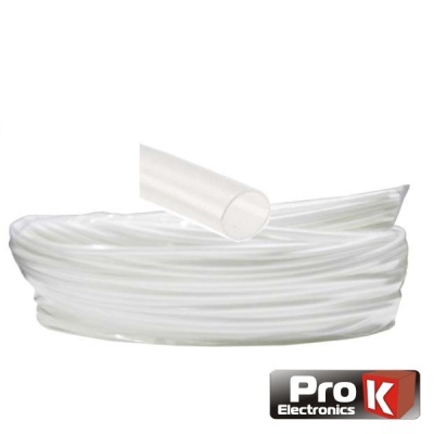 Rolo de fio ou tubo transparente flexível com logotipo Pro Electronics K