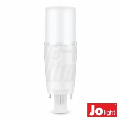 Luminária LED branca Jo light com base de pinos para tomada