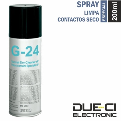 Spray limpa contactos secos G-24 embalagem 200ml