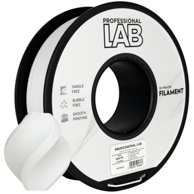 Rolo de filamento para impressora 3D branco PROFESSIONAL LAB