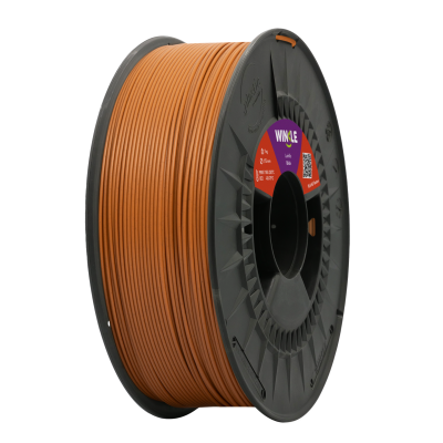 Rolo de filamento 3D cor tijolo da marca WINKLE