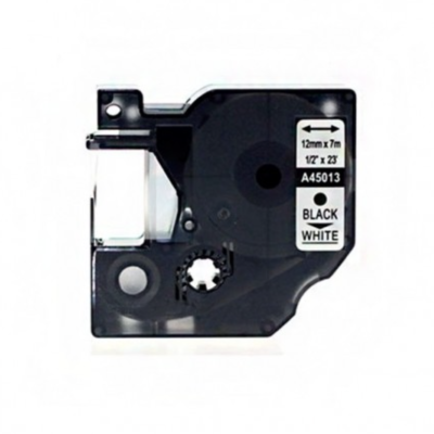 Cartucho de fita preta para impressora de etiquetas