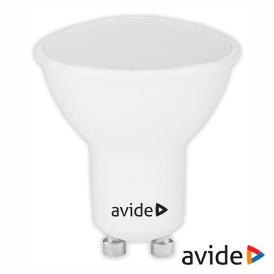Lâmpada LED GU10 branca com marca 'avide'