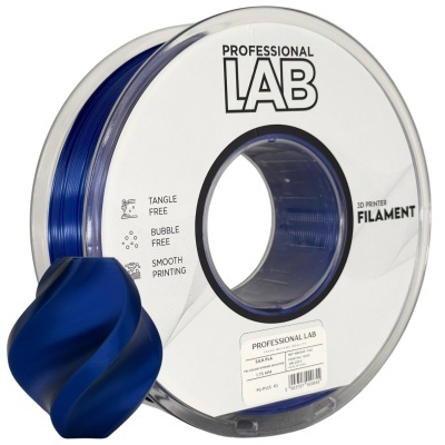 Carretel de filamento azul para impressora 3D Professional Lab Silk PLA