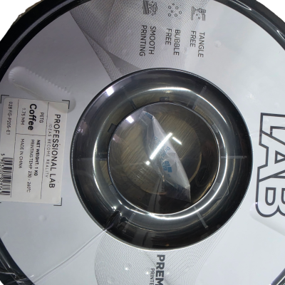 Rolo de filamento PETG cor Coffee para impressão 3D