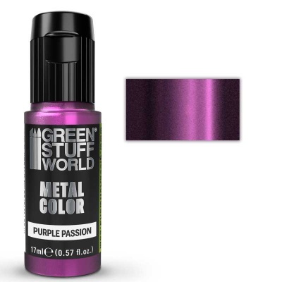 Frasco de tinta metálica roxo Purple Passion Green Stuff World
