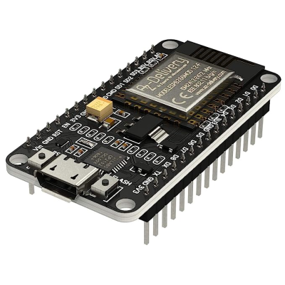 Placa eletrónica preta com chip Prijectily e conector micro USB
