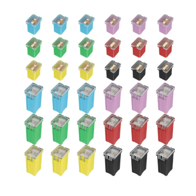 Mini caixotes de lixo coloridos em plástico em várias cores