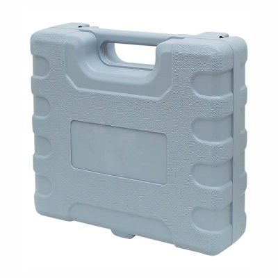 Mala rígida cinzenta para ferramentas com pega integrada