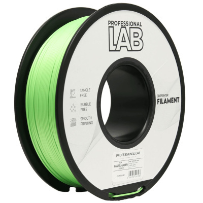 Rolo de filamento verde pastel para impressora 3D Professional Lab