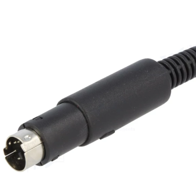 Cabo adaptador com conector DIN preto