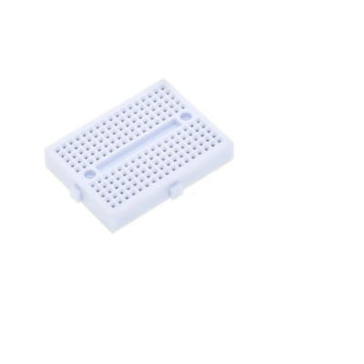 Placa protoboard branca para ensaio eletrónico