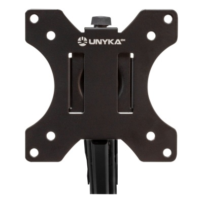 Suporte de parede para monitor ou televisão preto com marca UNYKA