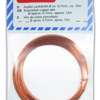 Arame esmaltado de cobre Kemo em embalagem