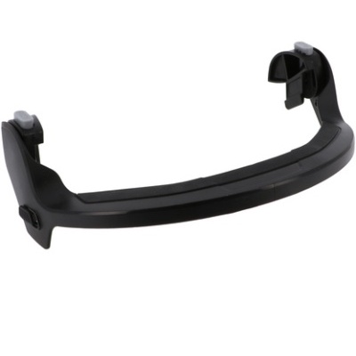 Pega para mala preta curva com apoios cinza