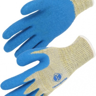luvas de trabalho azuis e cinzentas SINGER PRO