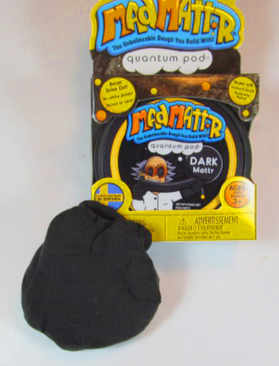 Madmatter Preta Embalagem do Mad Mattr quantum pod DARK Mattr com massa preta