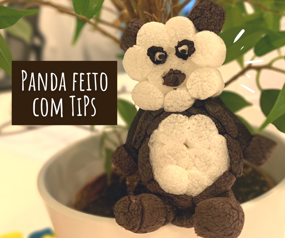 Panda brinquedo fischertip