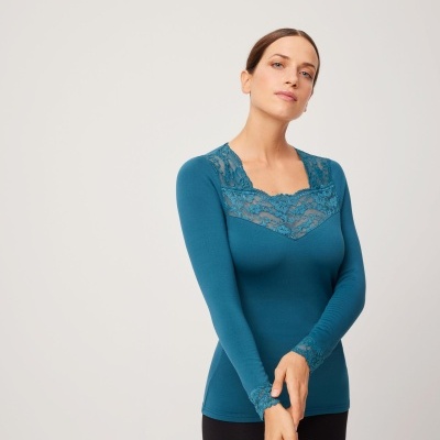 Camisola&#x20;t&#x00E9;rmica&#x20;rendada&#x20;ysabel&#x20;mora&#x20;70005