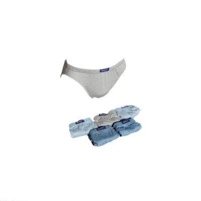 Conjunto de cuecas coloridas com padrão listrado.