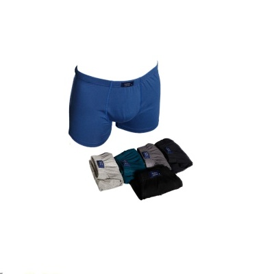 Cuecas boxer masculinas coloridas sobre fundo branco