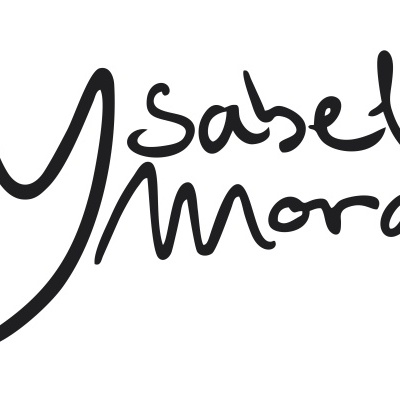 assinatura Ysabel Mora em tinta preta
