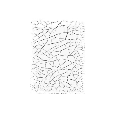 Textura rachada irregular a preto e branco