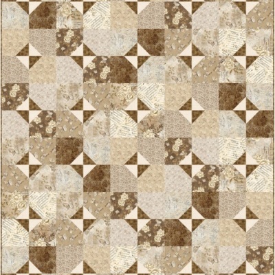 padrão geométrico com texturas variadas e tons neutros