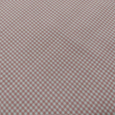 tecido xadrez branco e rosa claro