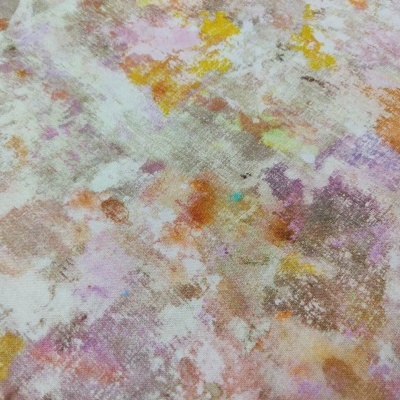 tecido abstrato colorido em tons pastel