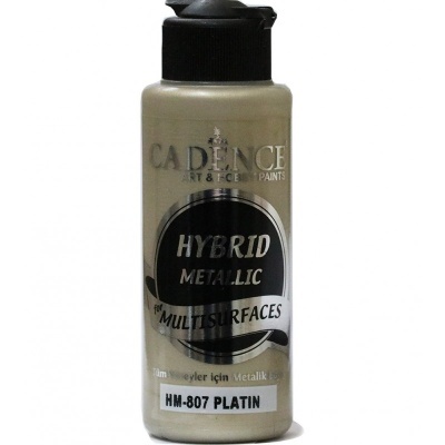 Frasco de tinta metálica Cadence Hybrid cor platina